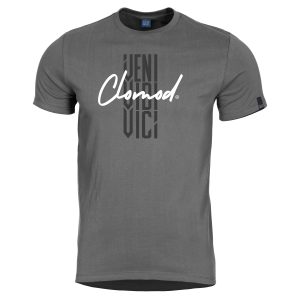 Clomod T-shirt "VENI" Wolf Grey