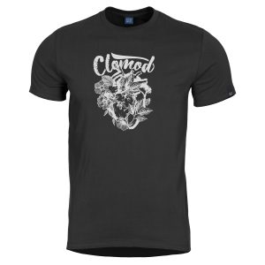 Clomod T-shirt "Flower Heart" Black