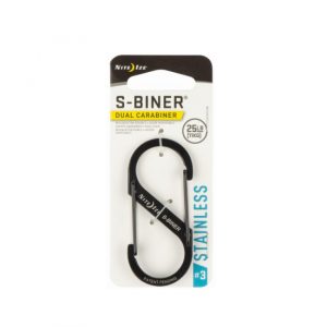 S-Biner #3 Stainless Black
