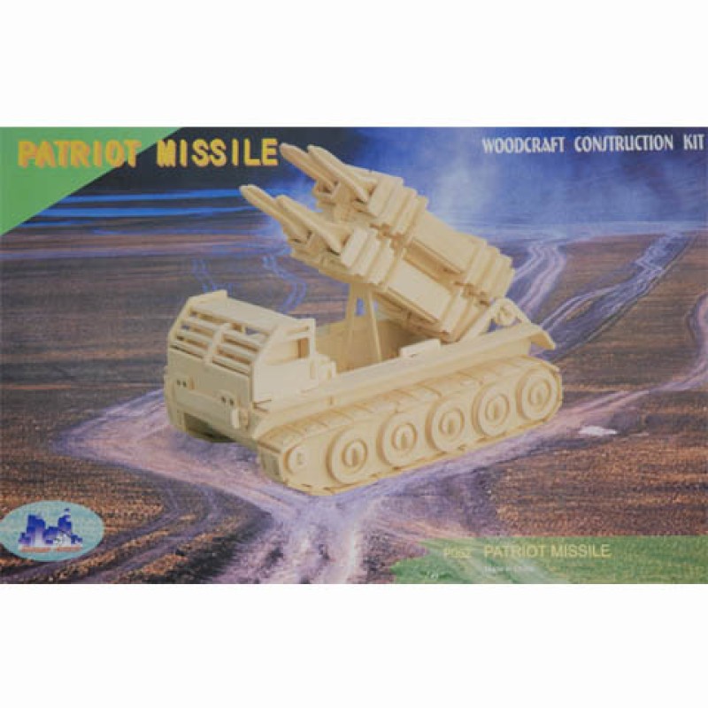 Houten Puzzle "Patriot Missile"