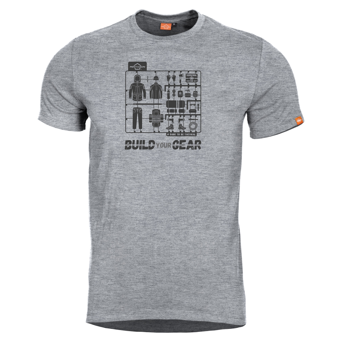 Pentagon Ageron "Build Your Gear" T-shirt Melange