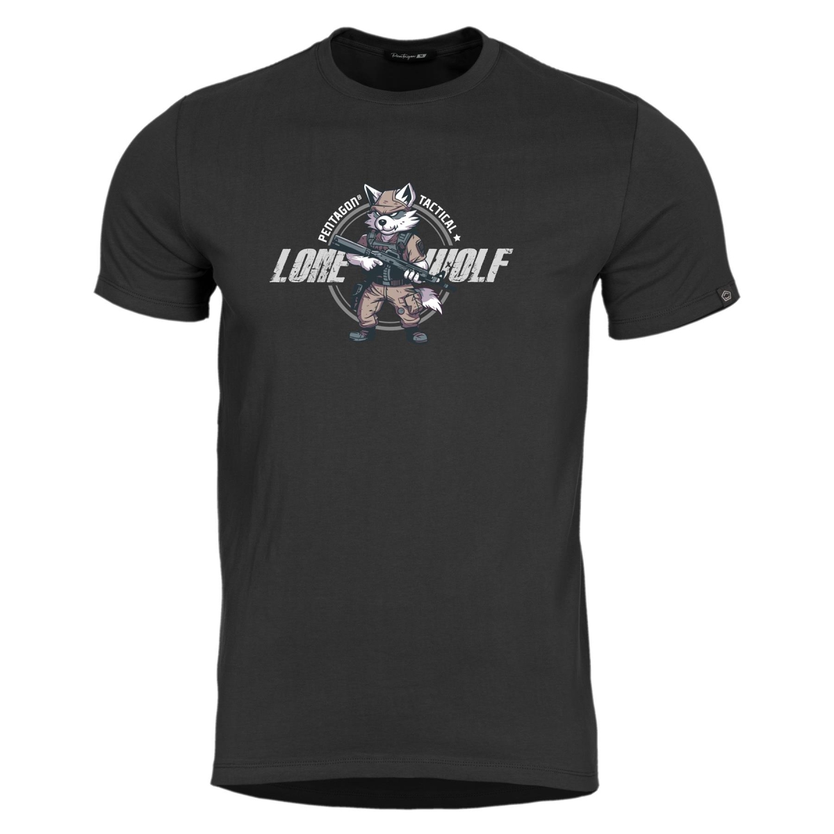 Pentagon Ageron "Lone Wolf" T-Shirt Black