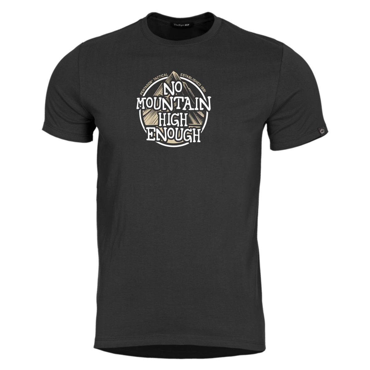Pentagon Ageron "No Mountain High Enough" T-Shirt Black Pentagon Ageron "No Mountain High Enough" T-Shirt Black