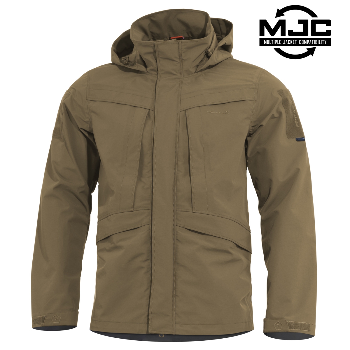 Pentagon Hurricane Shell Jacket Coyote Pentagon Hurricane Shell Jacket Coyote