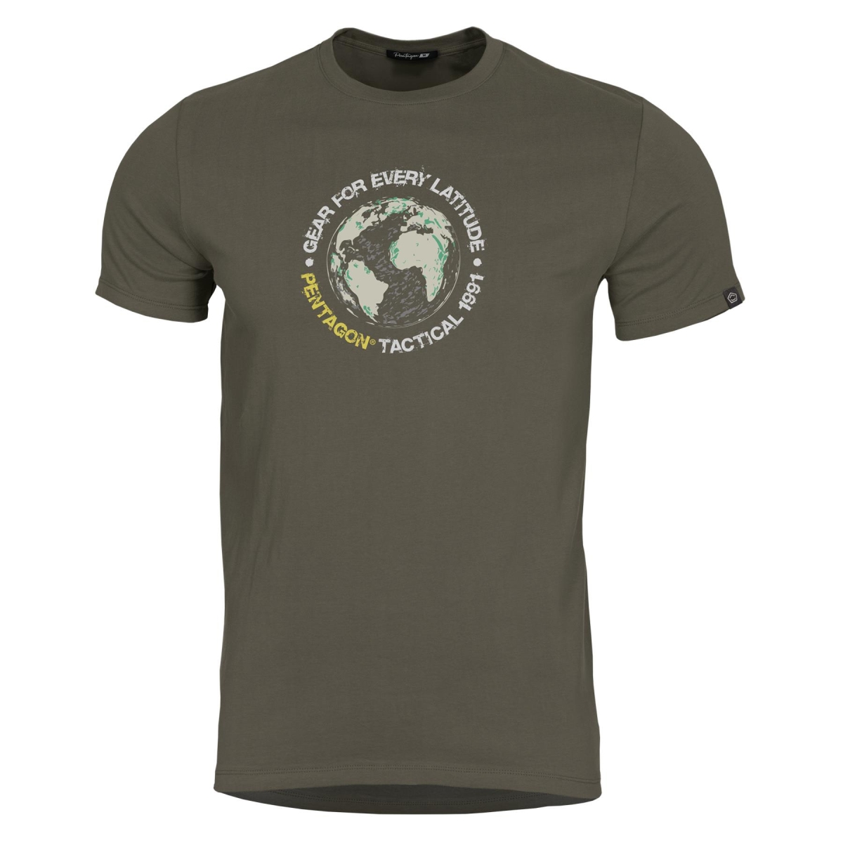 Pentagon Globe T-Shirt Ral7013 Pentagon Globe T-Shirt Ral7013