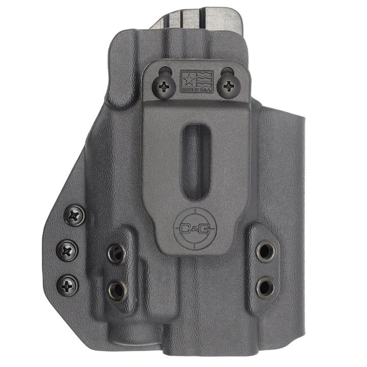 C&G IWB Tactical Alpha Kydex Holster Glock 19 TLR 8 Left