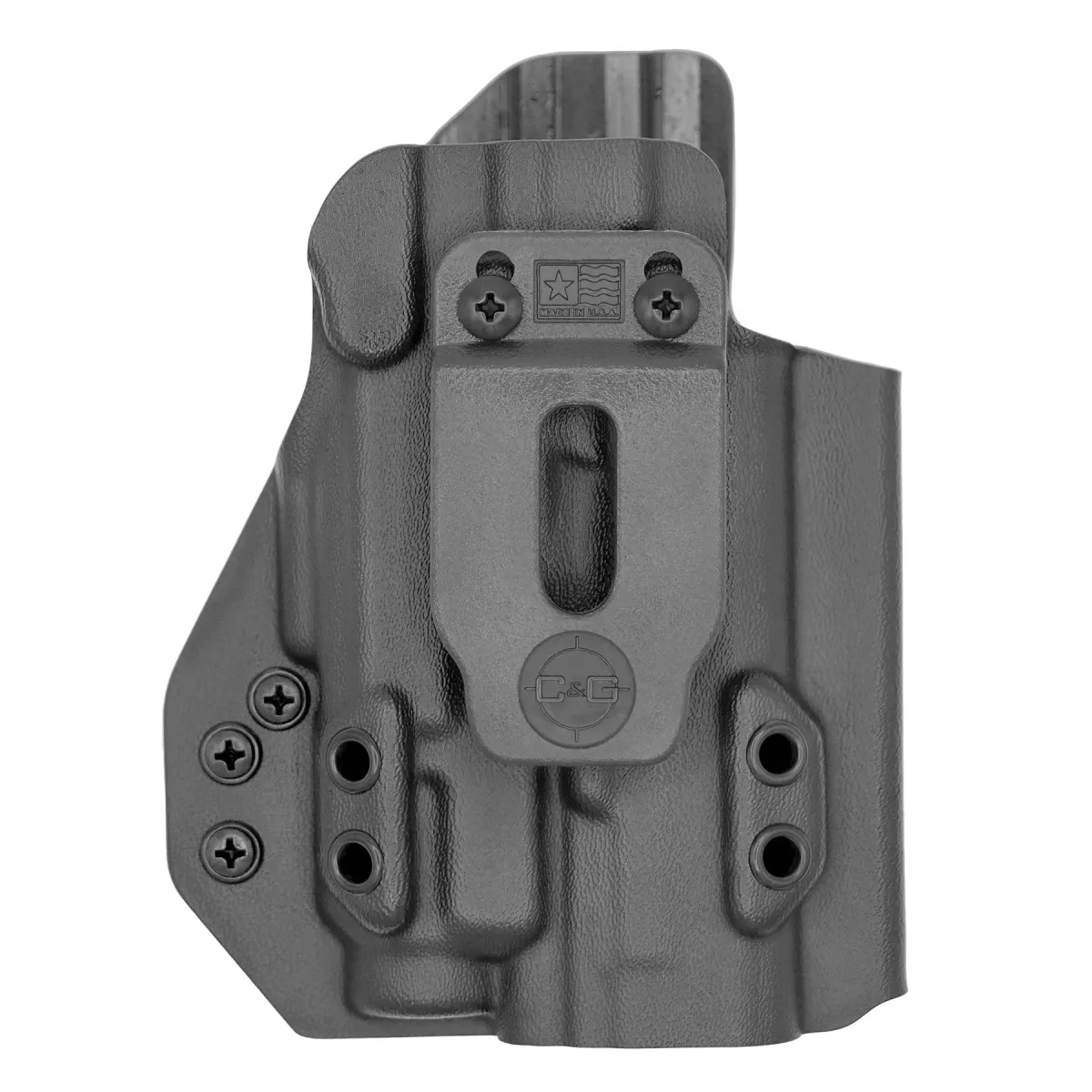 C&G IWB Tactical Alpha Kydex Holster S&W M&P 9 40 M2.0 TLR-7 A X Left