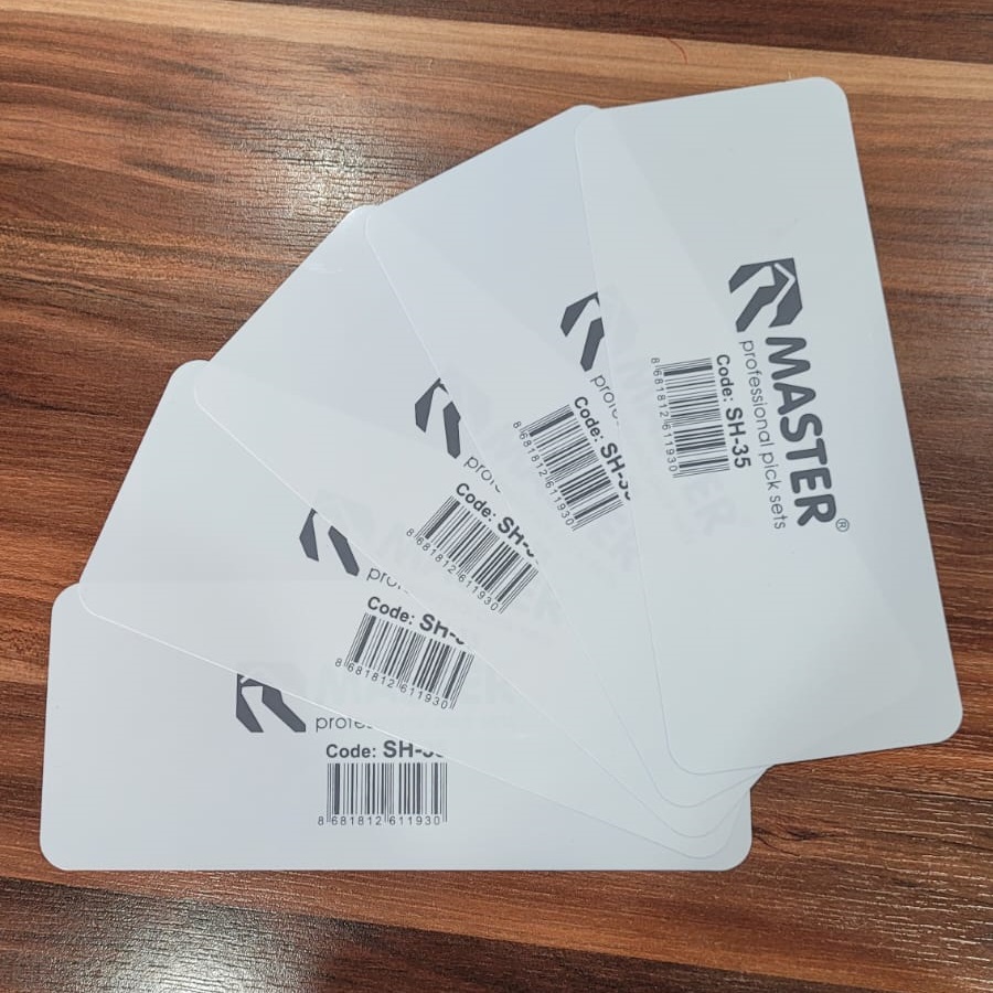 Master Flexible Mica Wizard Card - 5 pcs (0.35 mm) Master Flexible Mica Wizard Card - 5 pcs (0.35 mm)