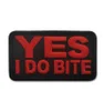 hondenpatch YES I DO BITE hondenpatch YES I DO BITE
