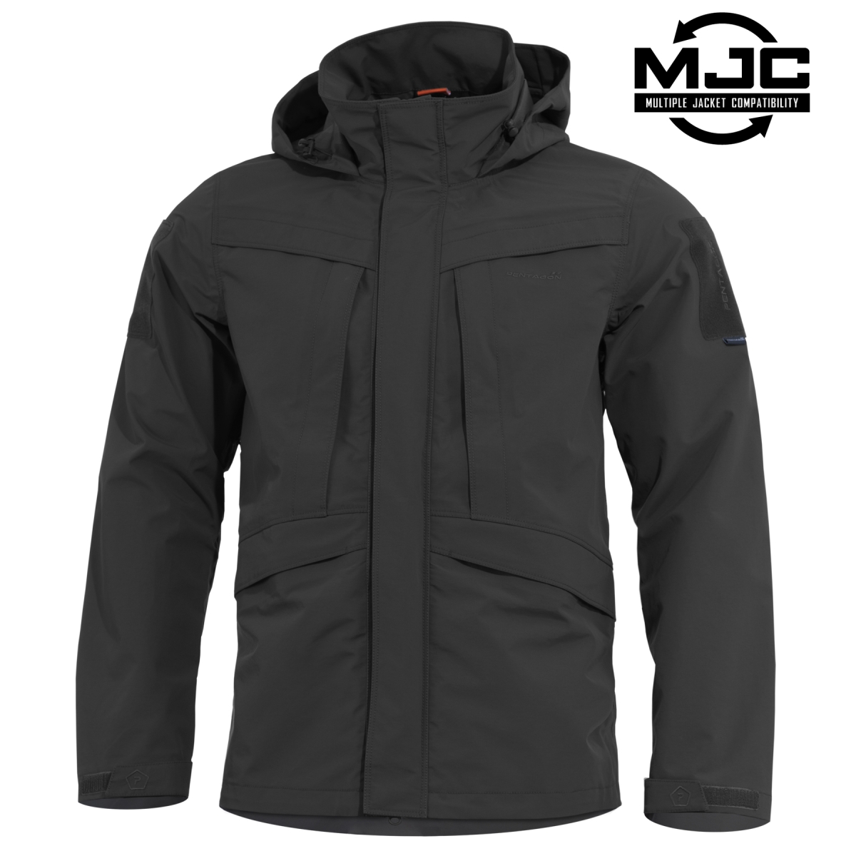 Pentagon Hurricane Shell Jacket Black Pentagon Hurricane Shell Jacket Black